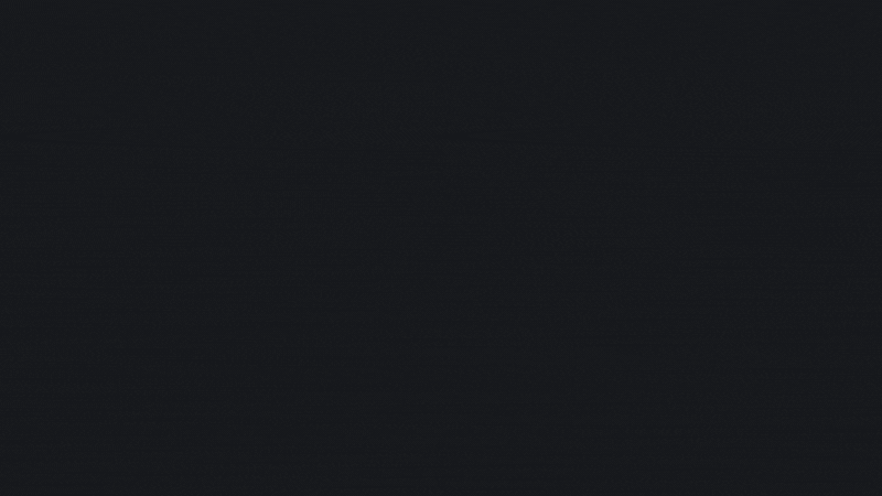 The Prime Video logo drawing on in white, centred on an empty frame — the intro animation, supplied with an alpha channel