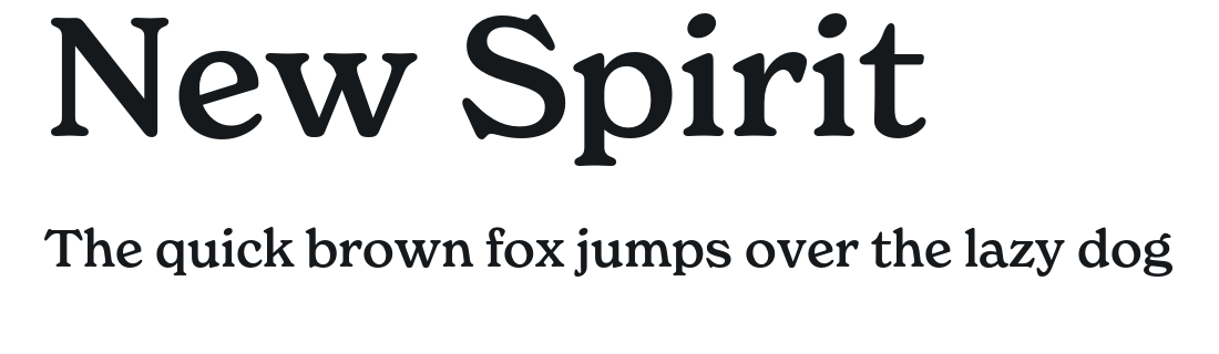 New Spirit specimen
