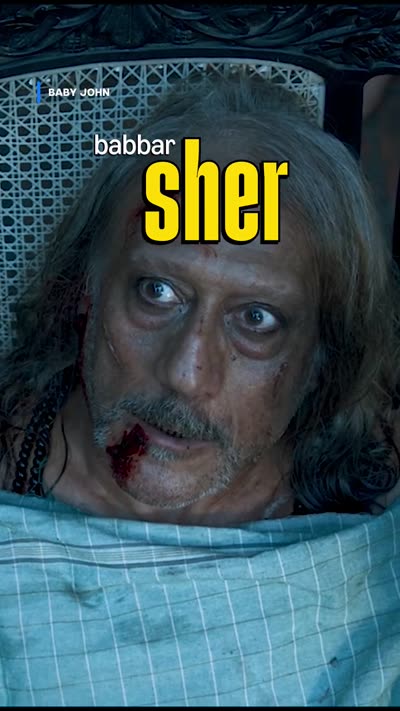 'babbar SHER' with SHER in large yellow type