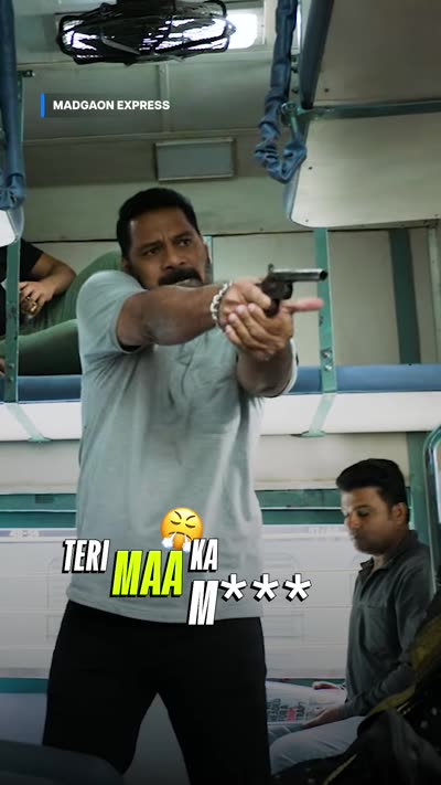 All-caps caption 'TERI MAA KA M***' with MAA in yellow and the swear masked