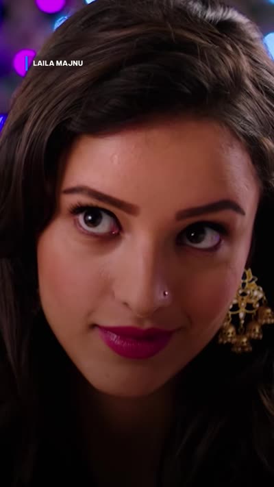 Close-up with no subtitles and a top-left bug reading LAILA MAJNU